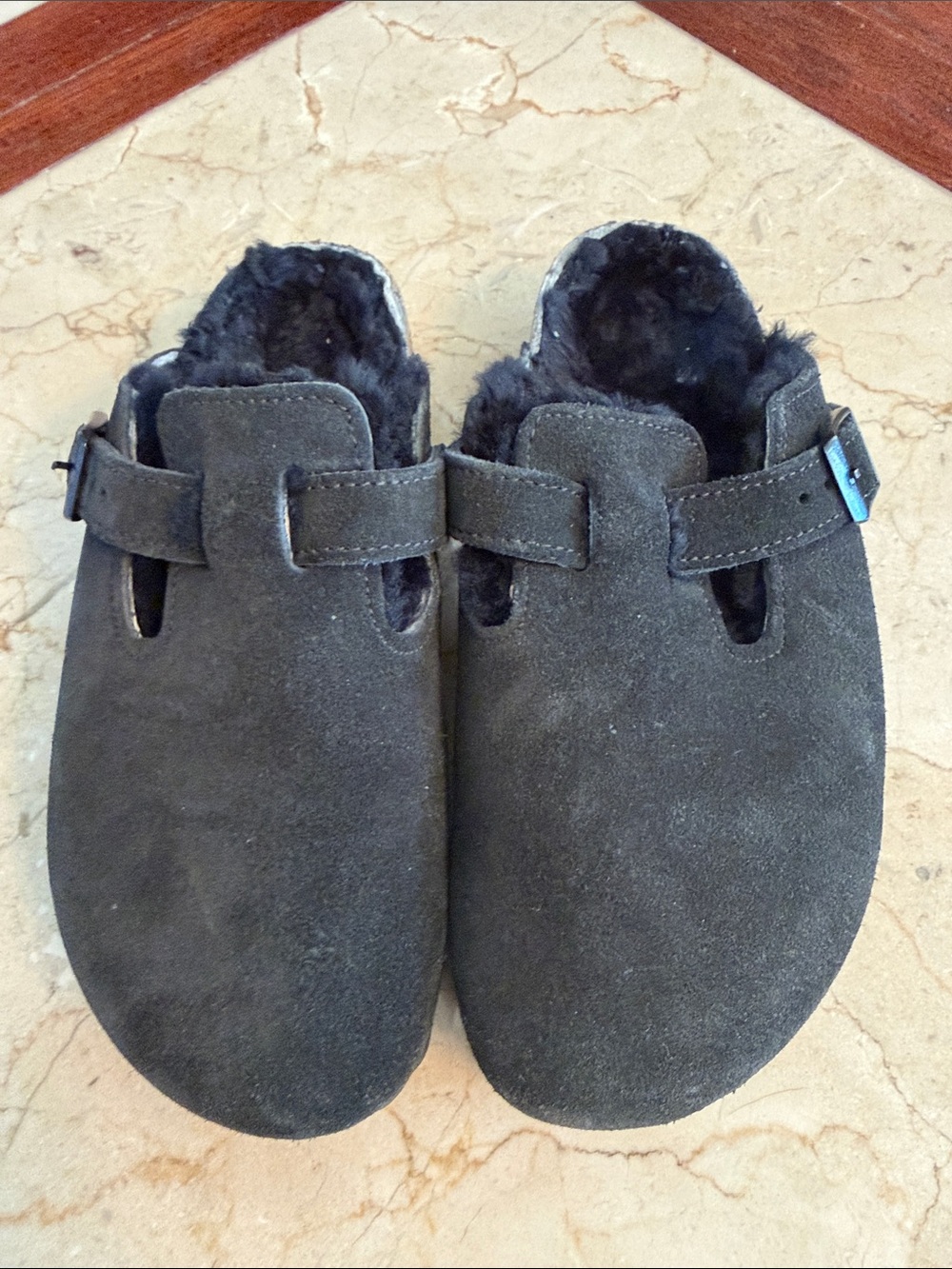 Women’s Birkenstock Cozy Suede Slip-On Clog